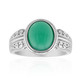 Zilveren ring met een Groene Aventurijn