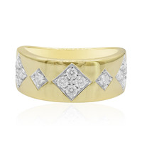 Gouden ring met Diamanten SI2 (G)