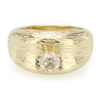 Gouden ring met een SI Argyle-Champagne-Diamant (de Melo)