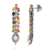 Zilveren oorbellen met Welo-opalen (Dallas Prince Designs)