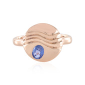 Zilveren ring met een Blauwe Ceylon saffier (SAELOCANA)