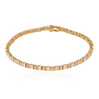 Gouden armband met SI2 (H) Diamanten (CIRARI)