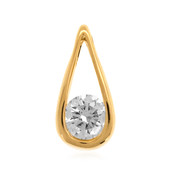 Gouden hanger met een Loepzuivere (F) Diamant (LUCENT DIAMONDS)