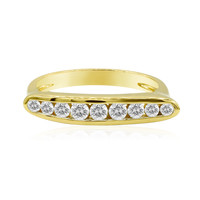 Gouden ring met IF Diamanten (D)