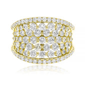 Gouden ring met Diamanten SI2 (G) (CIRARI)