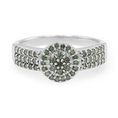 Zilveren ring met Fancy diamanten (Cavill)