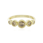 Gouden ring met een I2 Bruine Diamant (KM by Juwelo)