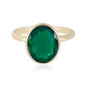 Gouden ring met een Groene Ethiopische Opaal