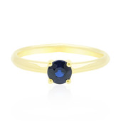 Gouden ring met een Blauwe Ceylon saffier (de Melo)