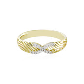 Gouden ring met I1 (I) Diamanten (Ornaments by de Melo)