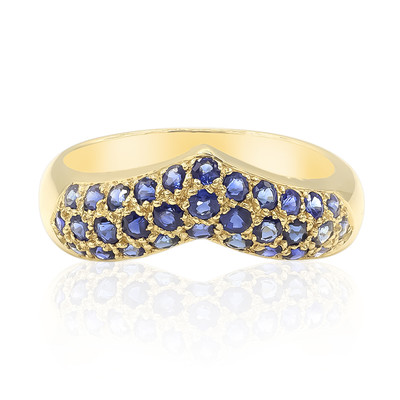 Gouden ring met blauwe saffieren (Estée Collection)