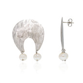 Zilveren oorbellen met zoetwater kweekparels (Joias do Paraíso)