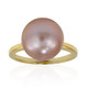 Gouden ring met een Royal Pink Ming Parel (TPC)