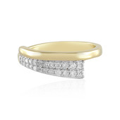 Zilveren ring met I2 (J) Diamanten