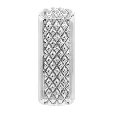 Zilveren hanger met een diamant (MONOSONO COLLECTION)