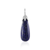 Zilveren hanger met een lapis lazuli (MONOSONO COLLECTION)