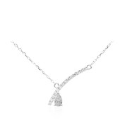 Gouden halsketting met een SI1 (H) Diamant (CIRARI)