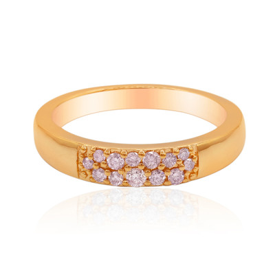Gouden ring met een I3 Argyle Diamant (Mark Tremonti)