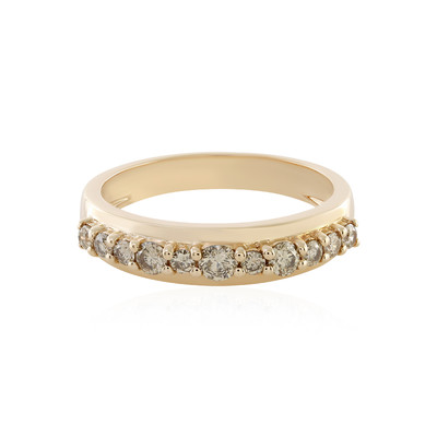 Gouden ring met een I4 Fancy Diamant (KM by Juwelo)