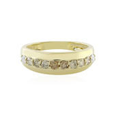 Gouden ring met I4 Bruine Diamanten (KM by Juwelo)