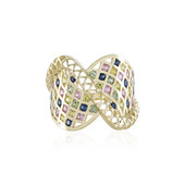 Gouden ring met blauwe saffieren (Ornaments by de Melo)