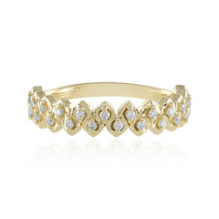 Gouden ring met Loepzuivere (F) Diamanten (LUCENT DIAMONDS)