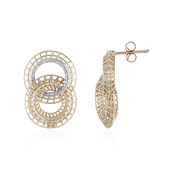 Gouden oorbellen met I2 (I) Diamanten (Ornaments by de Melo)
