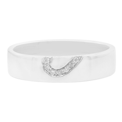 Zilveren ring met I1 (I) Diamanten (Annette)