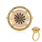 Zilveren ring met een Luna Kwarts