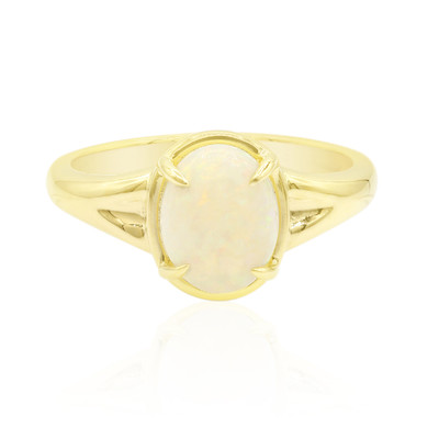Gouden ring met een Coober Pedy opaal (Mark Tremonti)