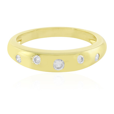 Gouden ring met een I4 (J) Diamant