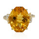 Gouden ring met een citrien (Smithsonian)