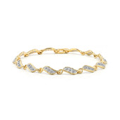 Gouden armband met Diamanten SI2 (G) (Annette)