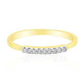 Gouden ring met PK (I) Diamanten