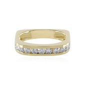 Gouden ring met I1 (I) Diamanten (de Melo)