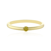 Gouden ring met een I2 Gele Diamant