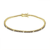 Gouden armband met SI2 Bruine Diamanten