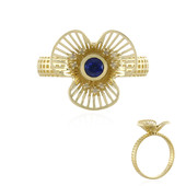 Gouden ring met een blauwe saffier (Ornaments by de Melo)
