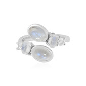 Zilveren ring met Blauwe Maanstenen (KM by Juwelo)