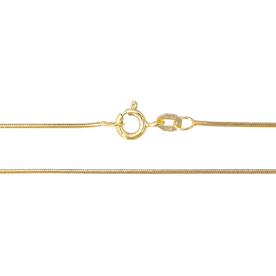 Gouden slangenketting - 50cm - 3,56g