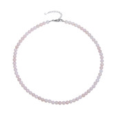Zilveren halsketting met Roze Anden Opalen