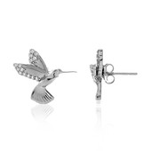 Zilveren oorbellen met zirkonen (Dallas Prince Designs)