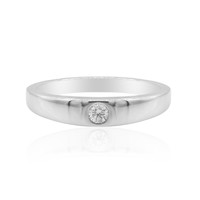 Gouden ring met een VVS1 Diamant (E) (adamantes [!])