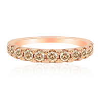 Gouden ring met SI Rose de France Diamanten