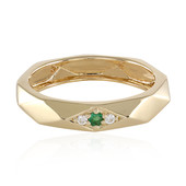 Gouden ring met een Russische smaragd (de Melo)