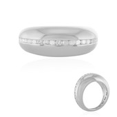 Zilveren ring met I2 (H) Diamanten (de Melo)