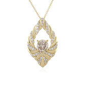 Gouden halsketting met een I2 Champagne Diamant (de Melo)