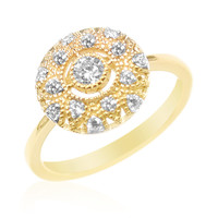 Gouden ring met een VS2 (G) Canadese Diamant