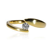 Gouden ring met een VS2 Diamant (F) (adamantes [!])
