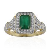 Gouden ring met een Zambia-smaragd (Adela Gold)